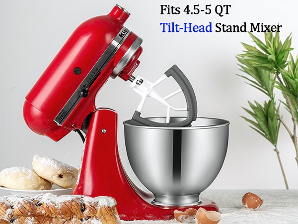 Flex Edge Beater Fits Tilt-Head Stand Mixer 