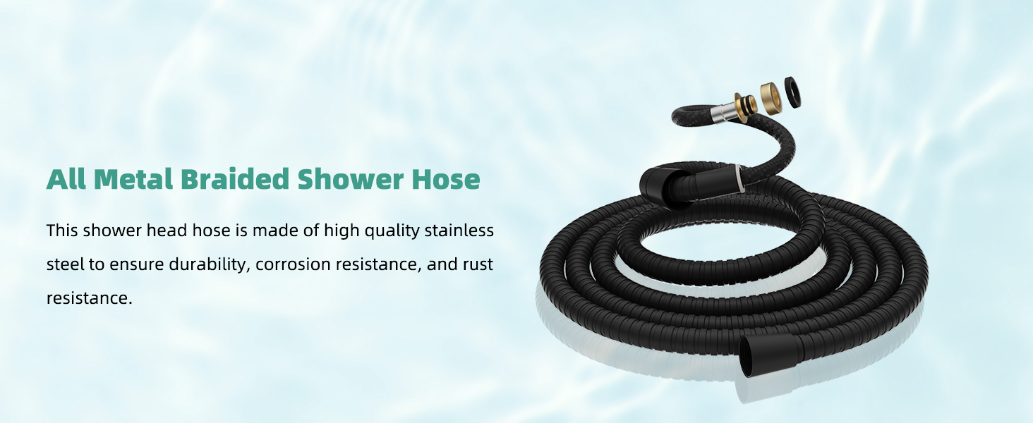 All Metal Shower Hose