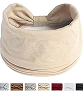 Headbands For Women's Hair, Boho Headband Elastic Soft Flower Wide Headbands for Women Yoga Sport...