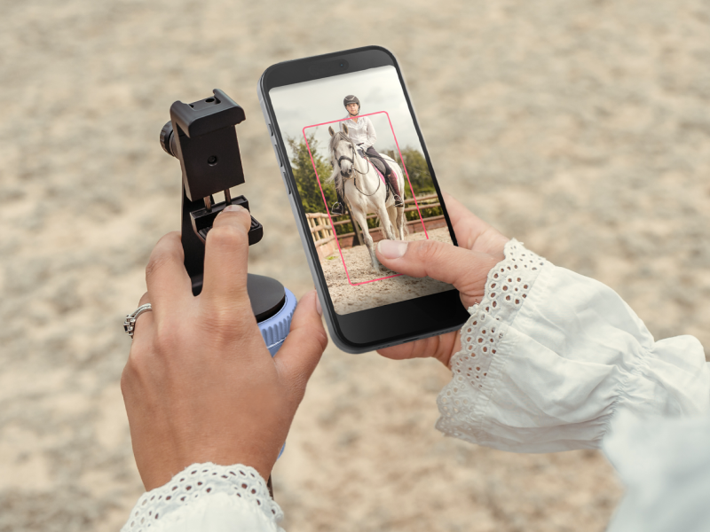 Pivo Pod Lite Blue - Mini Auto Tracking Phone Holder Jamaica