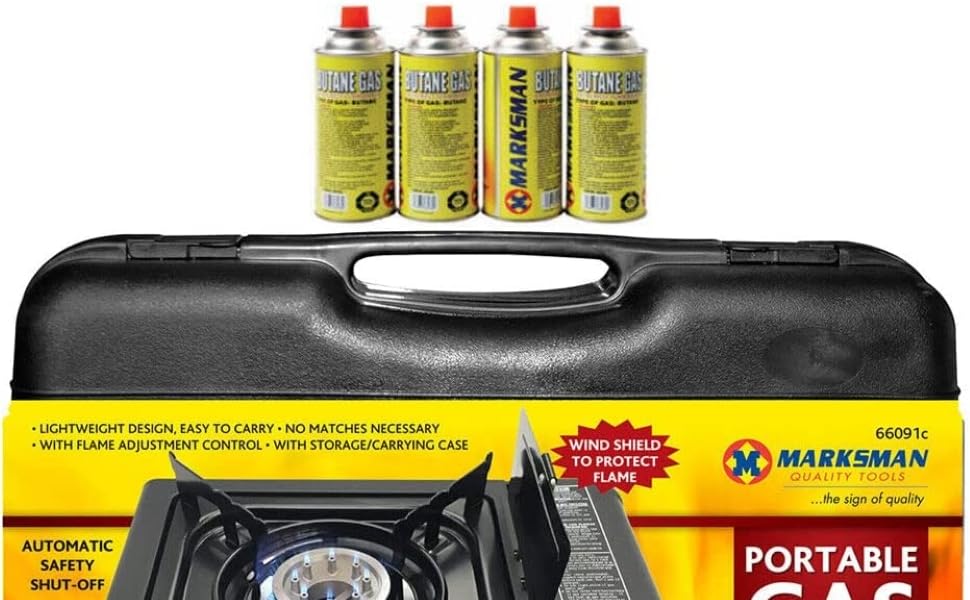 Weed Burner Killer Wand Butane Gas Canister Blowtorch Adjustable Flame