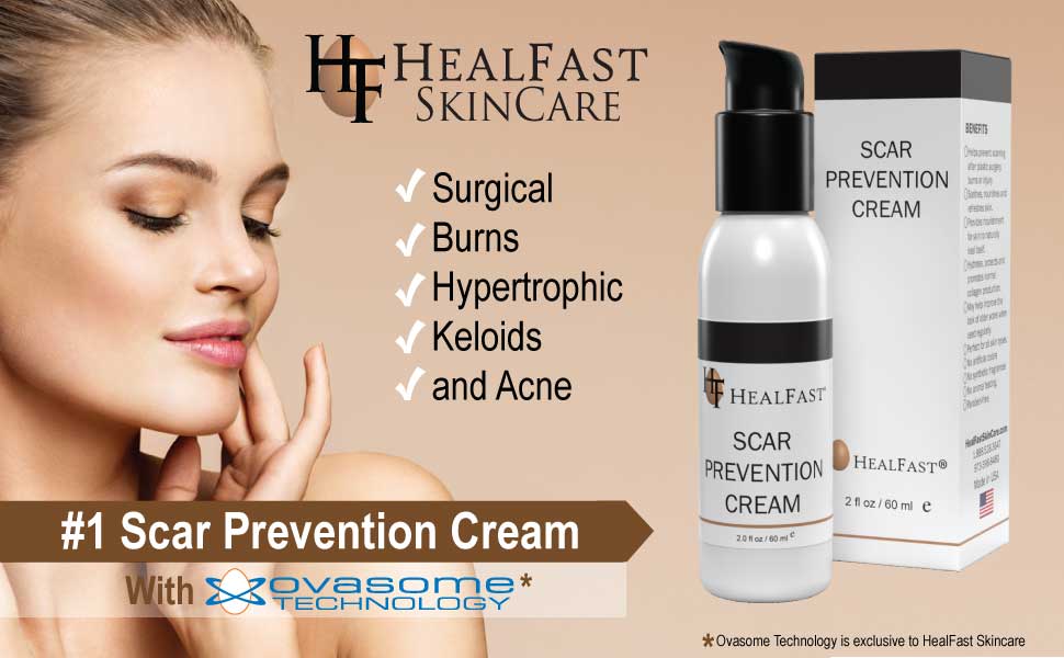 HealFast The Original Scar Cream for Stretch Marks, Burns