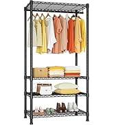 Amazon.com: Ulif H2 Heavy Duty Clothes Rack, Freestanding 4