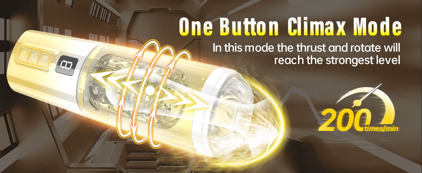 One Button Climax Sex Toys
