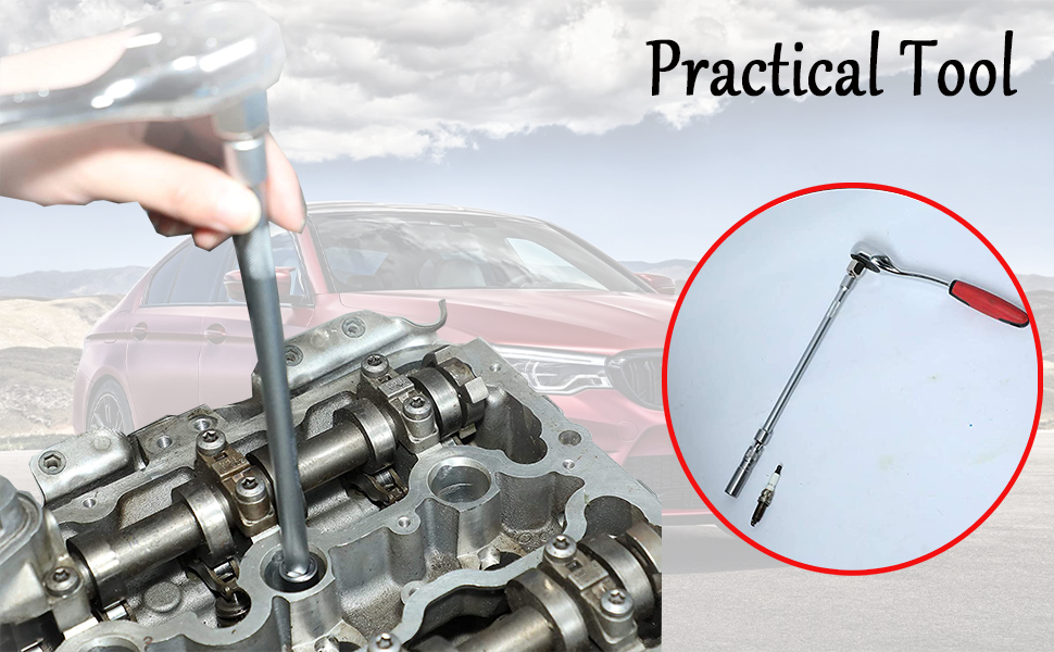 JRangelp 16MM Spark Plug Removal Tool 3/8Inch Drive 12