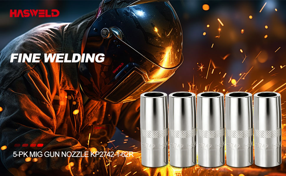 5-PK MIG Gun Nozzle