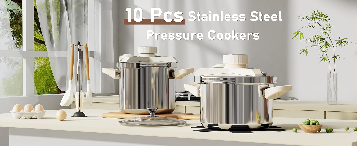 Stainless Steel Pressure Cooker