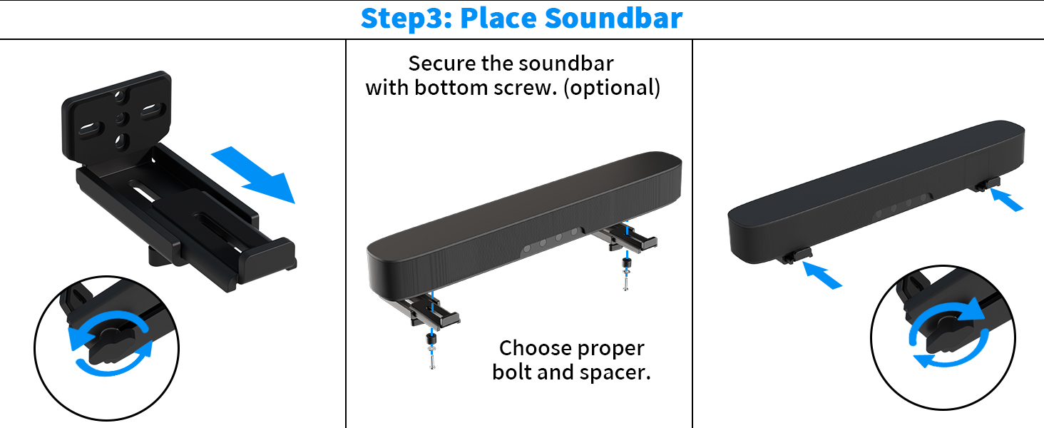 soundbar wall mount