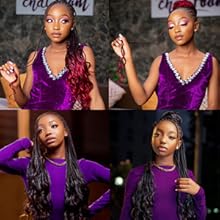 Fashion Color wavy Braiding Hair