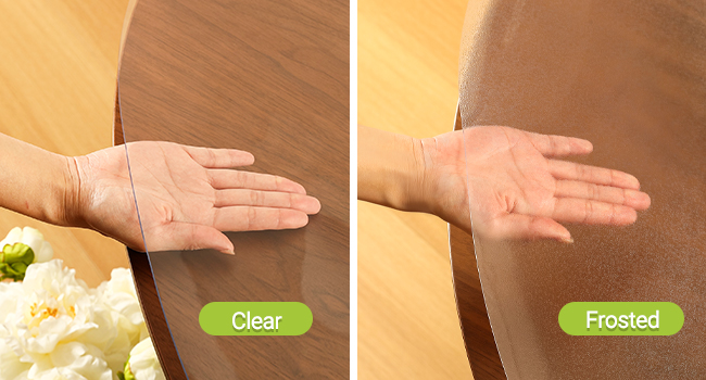 dining table cover protector thick plastic table cover clear round table cover protector