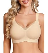 Avidlove Womens Seamless Bras No Underwire V Mesh Comfort Bralette Full Coverage Push Up Everyday...