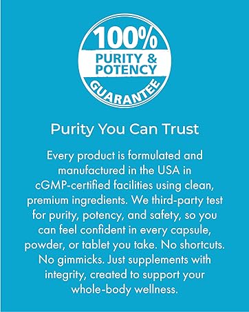 Purity You Can Trust - about our purity standards
