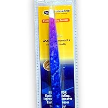 Beautik Salon Eyebrow Slanted Tweezers Stainless Steel women professional face threader