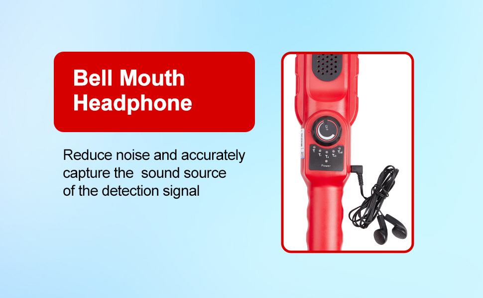 SOKO Pipe Blockage Locator Detector, 30M Water Line Wall Scanner