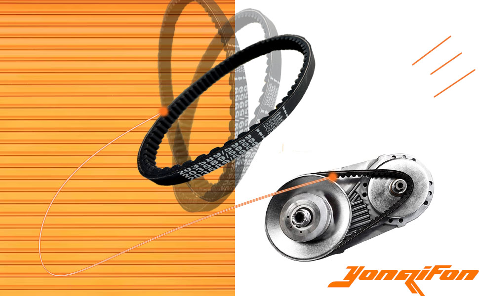 YONQIFON 3 Pack of KT196 Drive Belt for 30 Series Go Kart