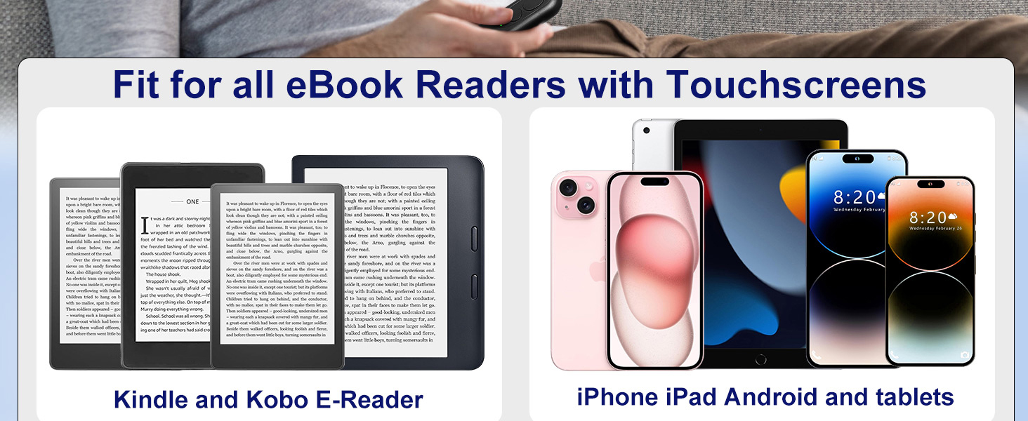 RF Remote Control Page Turner