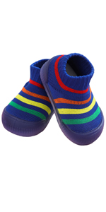 FeelMeStyle Baby Non-Slip First Walking Shoes Socks Shoes Infants Slipper Trainers for Toddler