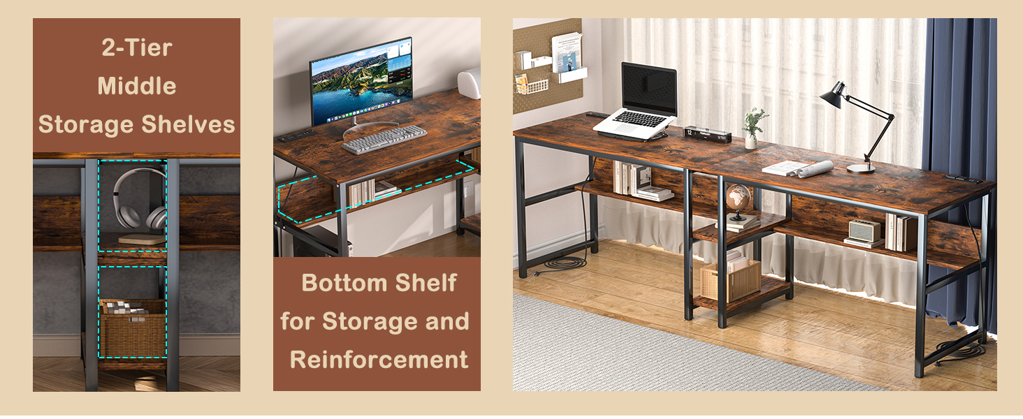 2 person desk double desk with shelf double desk for two people extra long desk for home office desk