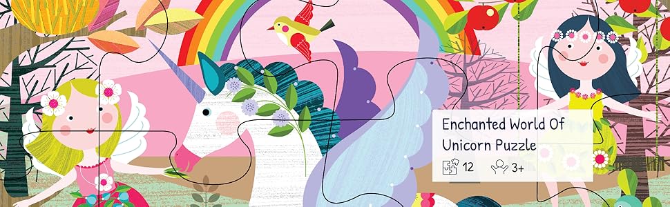 Enchanted World of Unicorn Jigsaw puzzle