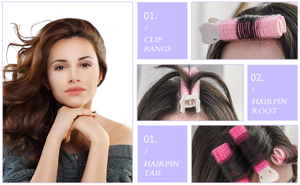 WQQ 4 PCS 2023 NEW Volumizing Hair Clips, Root Clips for Hair Volume, Hair Clips