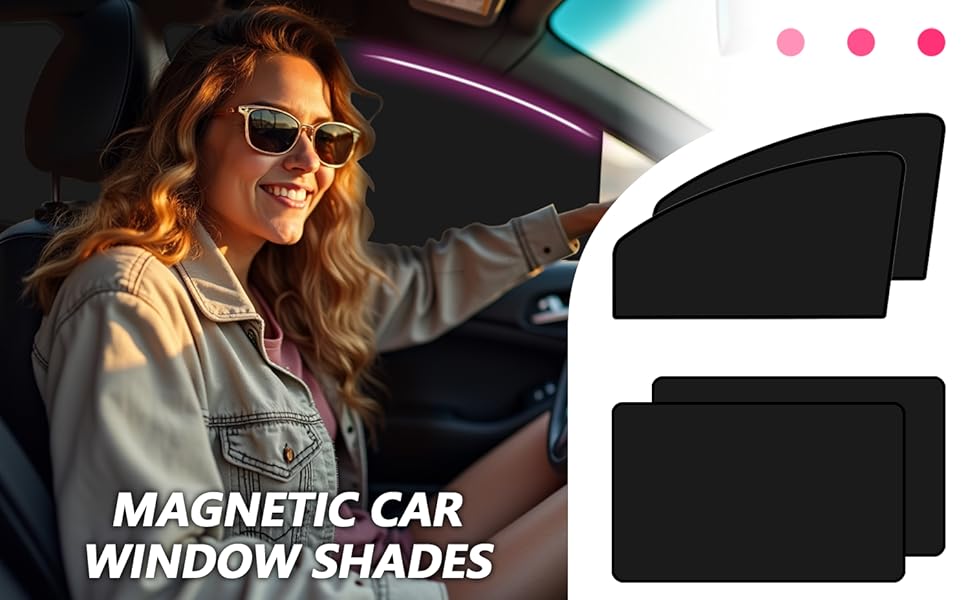 OUR AUTOMOTIVE PRIVACY SHADES ALLOW YOU TO ENJOY A PRIVATE AND COOL DRIVING EXPERIENCE ANYTIME