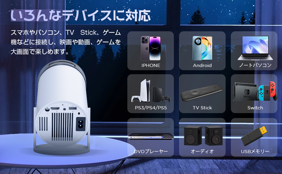 プロジェクター 家庭用 新登場！明るさプラス20000LM Amazon.co.jp: プロジェクター 家庭用【令和7年5月新登場！明る