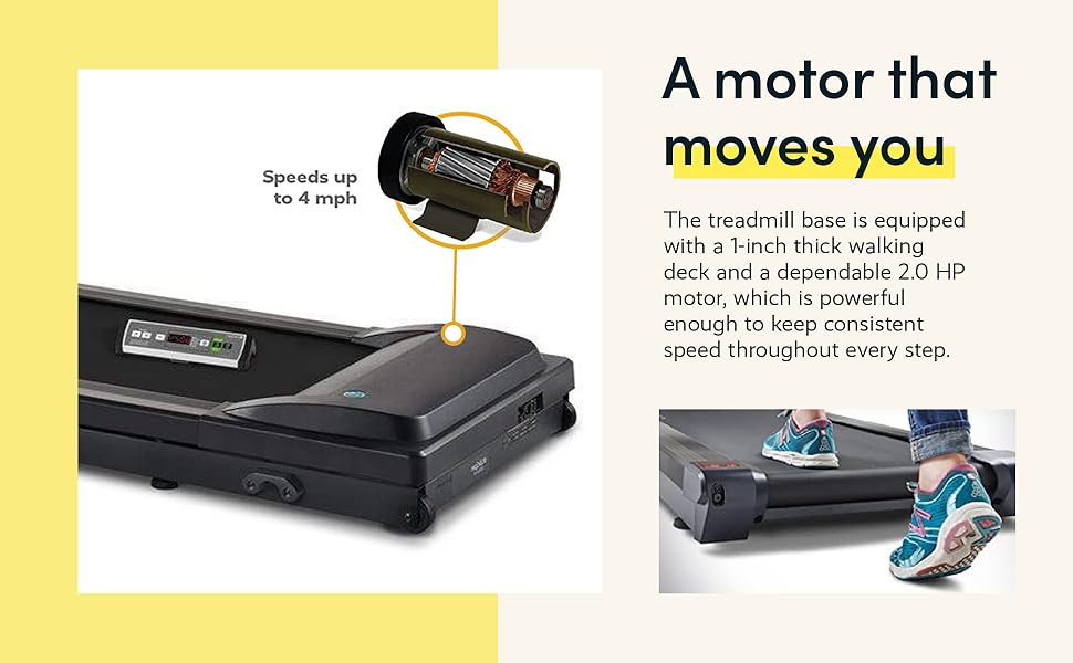 LifeSpan Fitness TR800 Portable Walking Under Desk