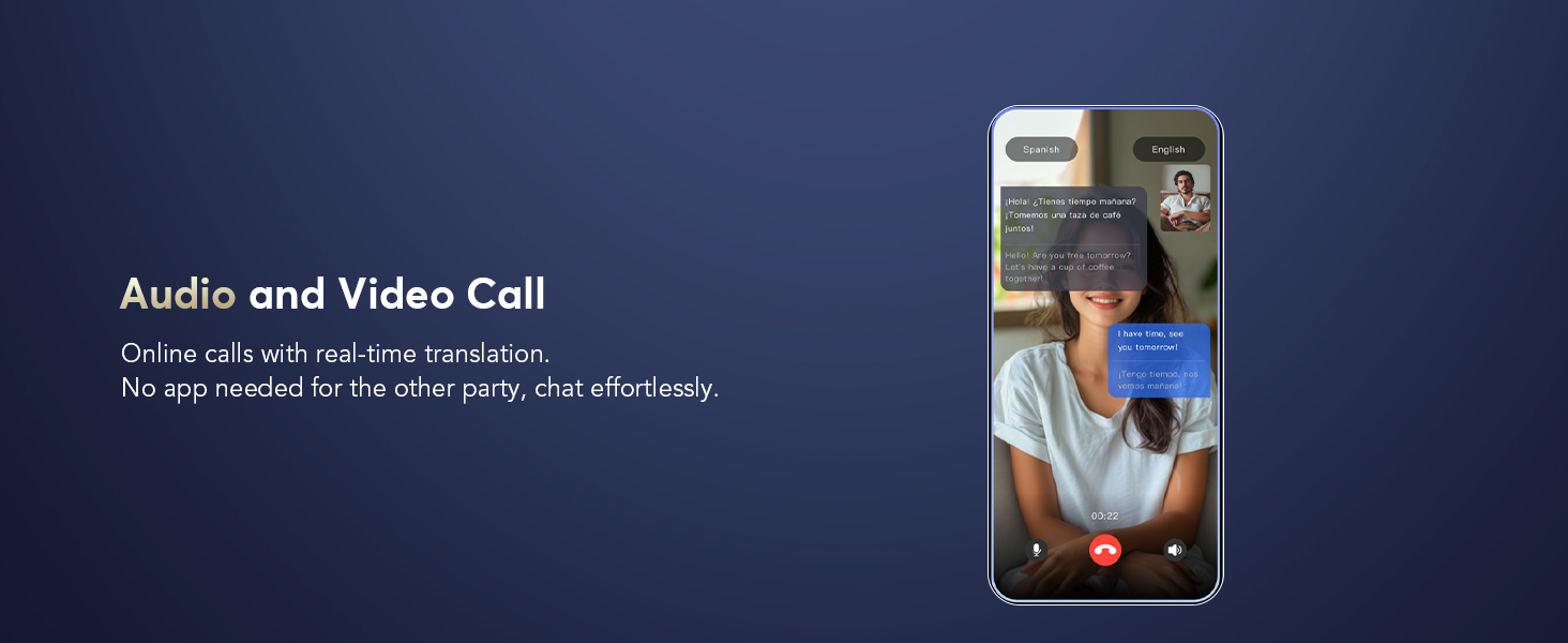 Audio and Video Call