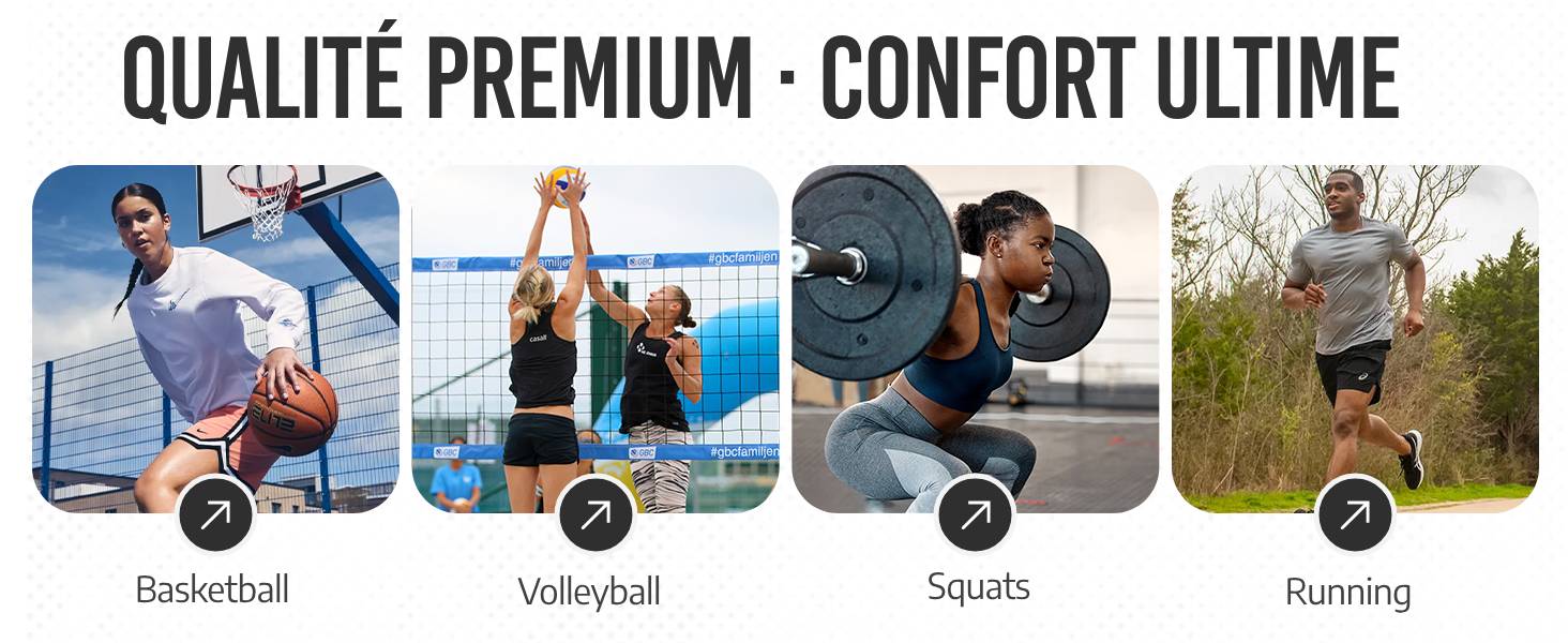 Genouillère Soulagement de la douleur Antidérapant Absorbe-chocs Ajustable