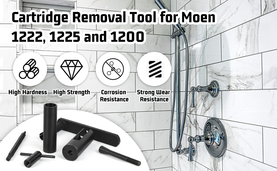 New Upgraded Cartridge Removal Tool, Cartridge Puller Fit for Moen 1220