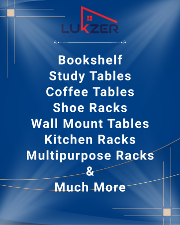 Lukzer Engineered Wood Computer Desk with One Tier Shelves Laptop Study Table for Office Home Workstation Writing Modern Desk (ST-004/ White / 90 x 50 x 77 cm) 22 Bookshelf Study Tables Coffee Tables Wall Mount Tables Kitchen Racks Multipurpose Racks