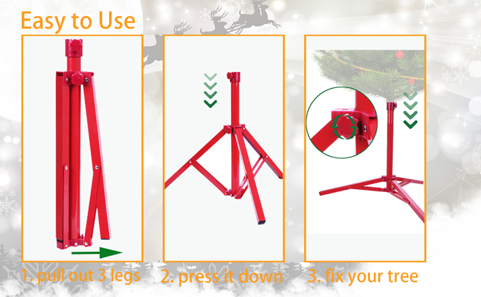 gaildon Christmas Tree Stand, Heavy Duty Xmas Tree Stand