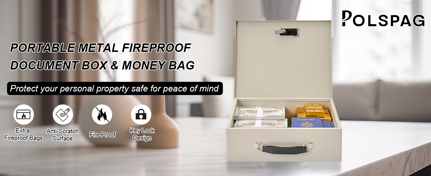 metal fireproof box