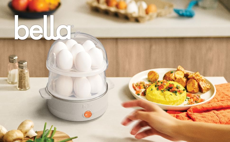 bella 7 Egg Cooker, Oatmilk