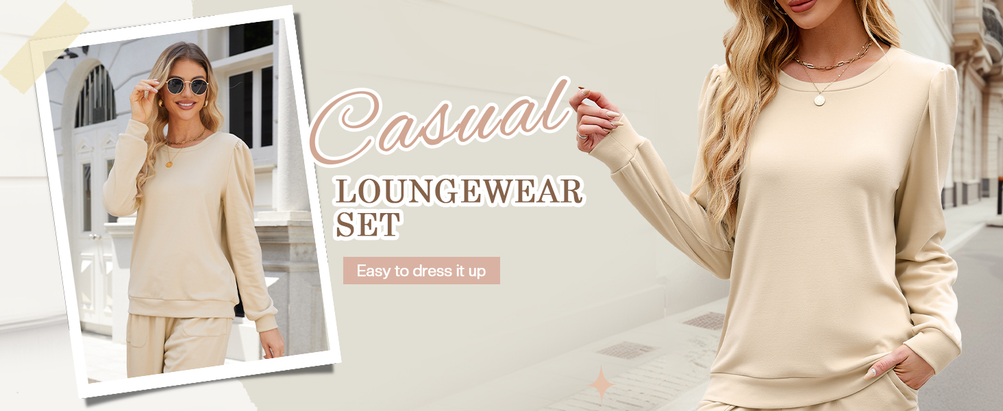2 piece lounge sets