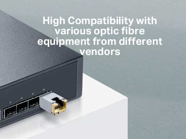 TP-Link Omada 10G Base-T RJ45 SFP+ Module, Transmit Data up to 30m