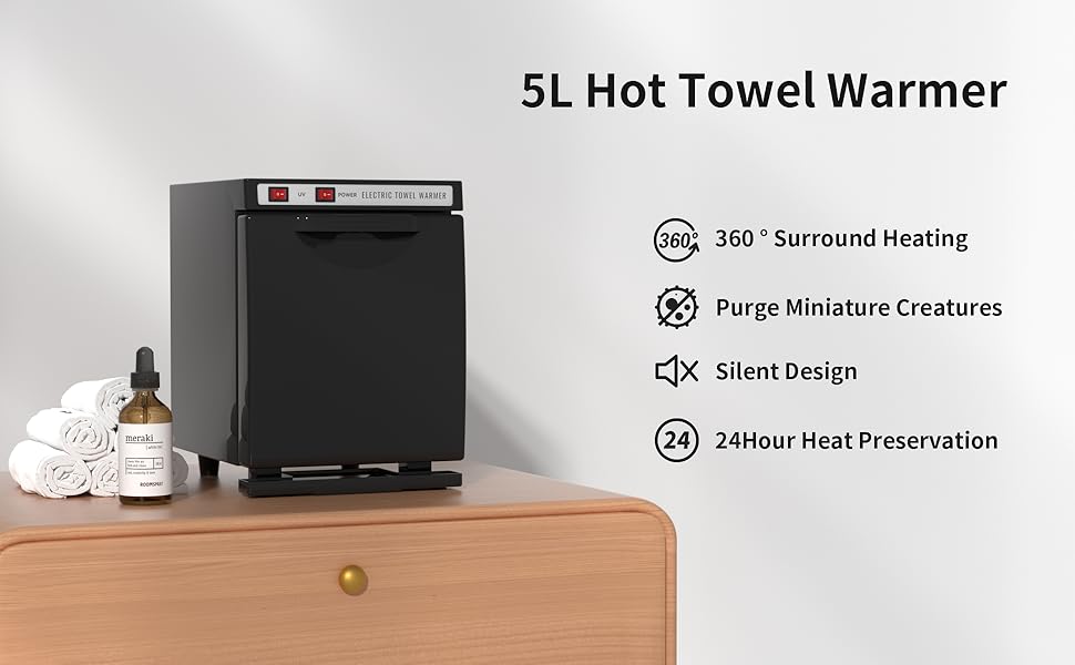 HYTOBP Hot Towel Warmer for Spa, Thermostatic Towel Heater, 2in1