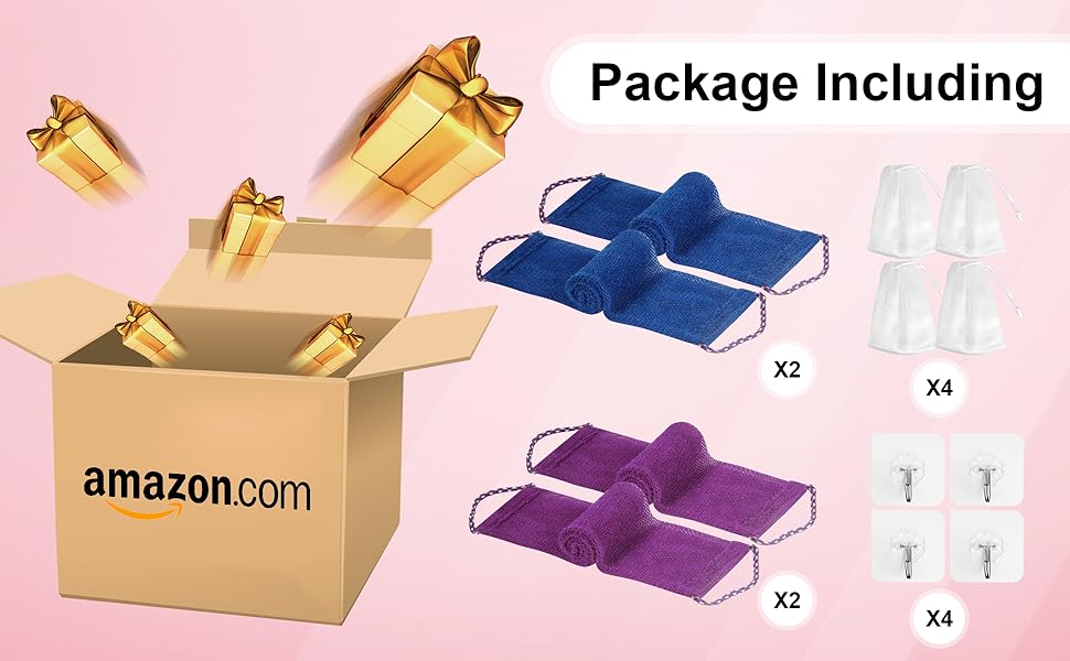 African Exfoliating Body Net