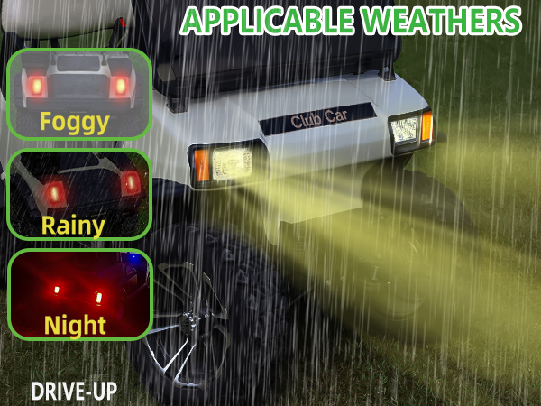 Amazon.com: Drive-up Golf Cart Light Kit, Club Car DS