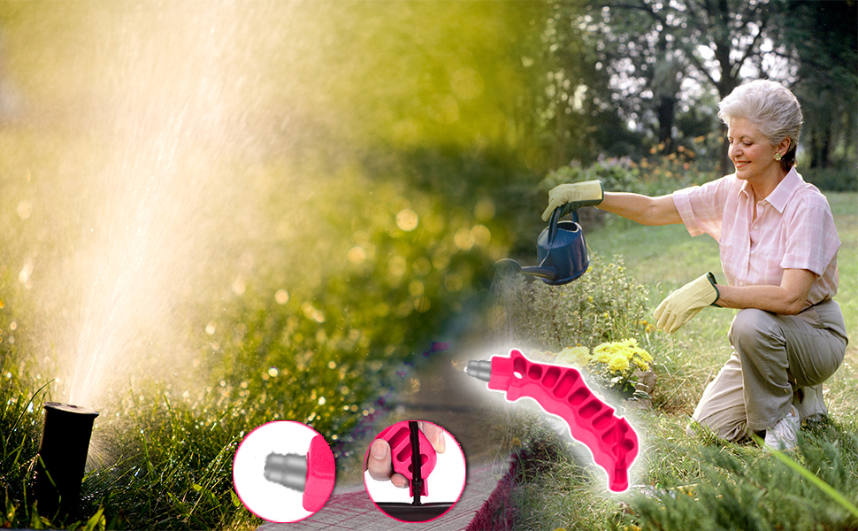 2in1 Drip Irrigation Tubing Hole Punch & Fitting