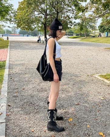 SheSole Ladies Wide Calf Western Cowgirl Cowboy Boots 21 black boots