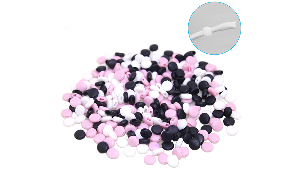 300Pcs Adjustment Cord Locks