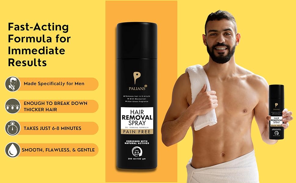 hair removal spray