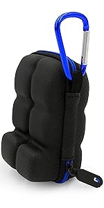 asthma inhaler case for two