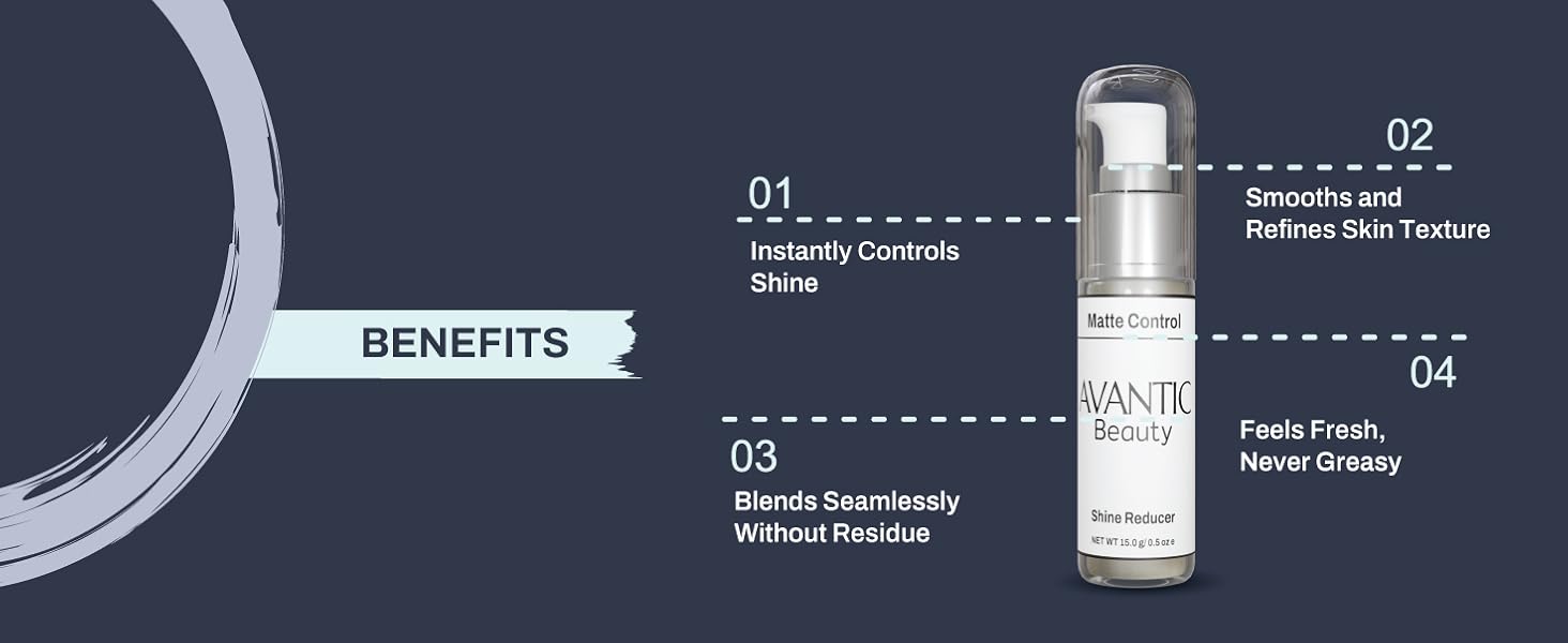 avantic beauty shine reducer for man