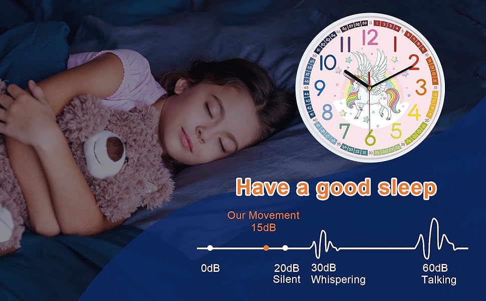 silent non ticking clock