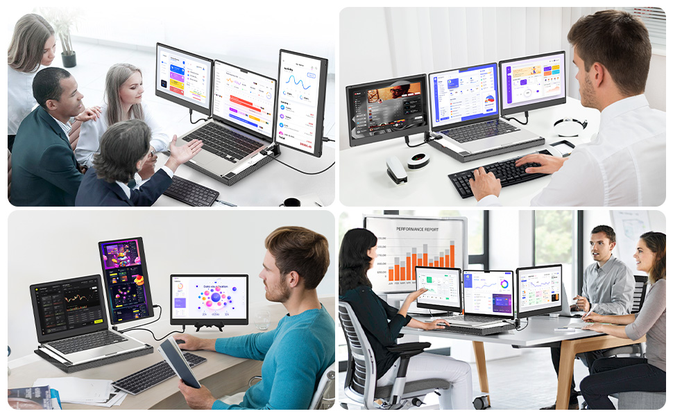 Alic F3 トリプルモニター 14インチ デュアルディスプレイ Alic F3 トリプルモニター 14インチ デュアルディスプレイ