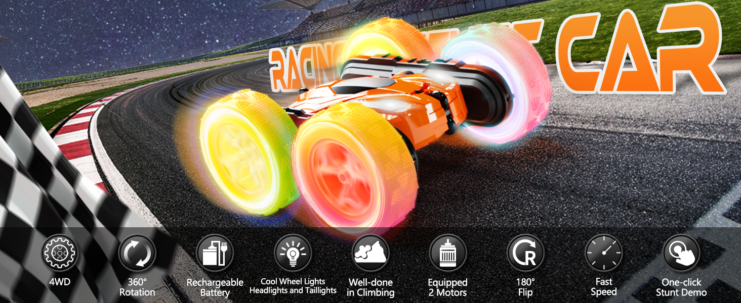 RC Cars Stunt Car Toy Remote Control Car