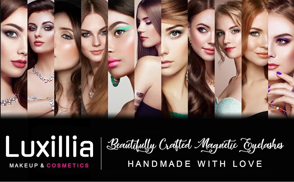 Magnetic Eyelashes with eyeliner kit natural look lashes