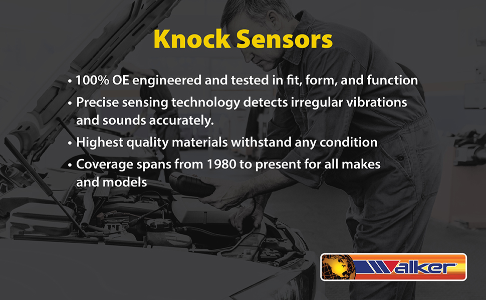 Knock Sensors Features and Benefits